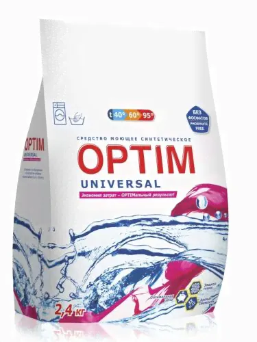 Стиральный порошок Optim Universal 2,4 кг