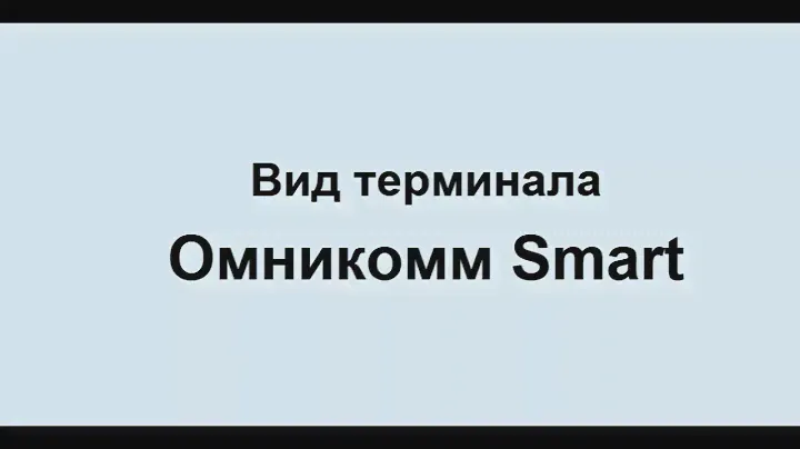 Vid terminala Omnikomm Smart