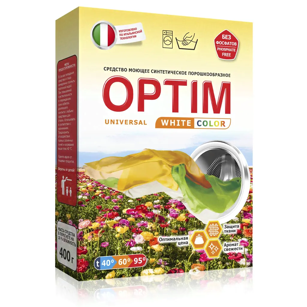 Стиральный порошок "Optim Universal" 400г (Беларусь)